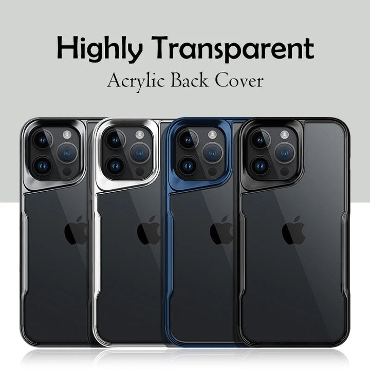 iPhone Series Luxury Transparent Acrylic Back Case