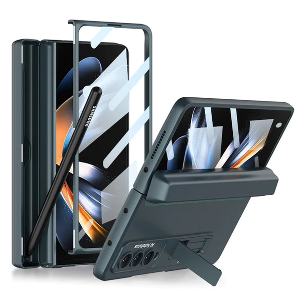 MAGNETIC FRAME KICK STAND CASE WITH S PEN SLOT Z FOLD 3